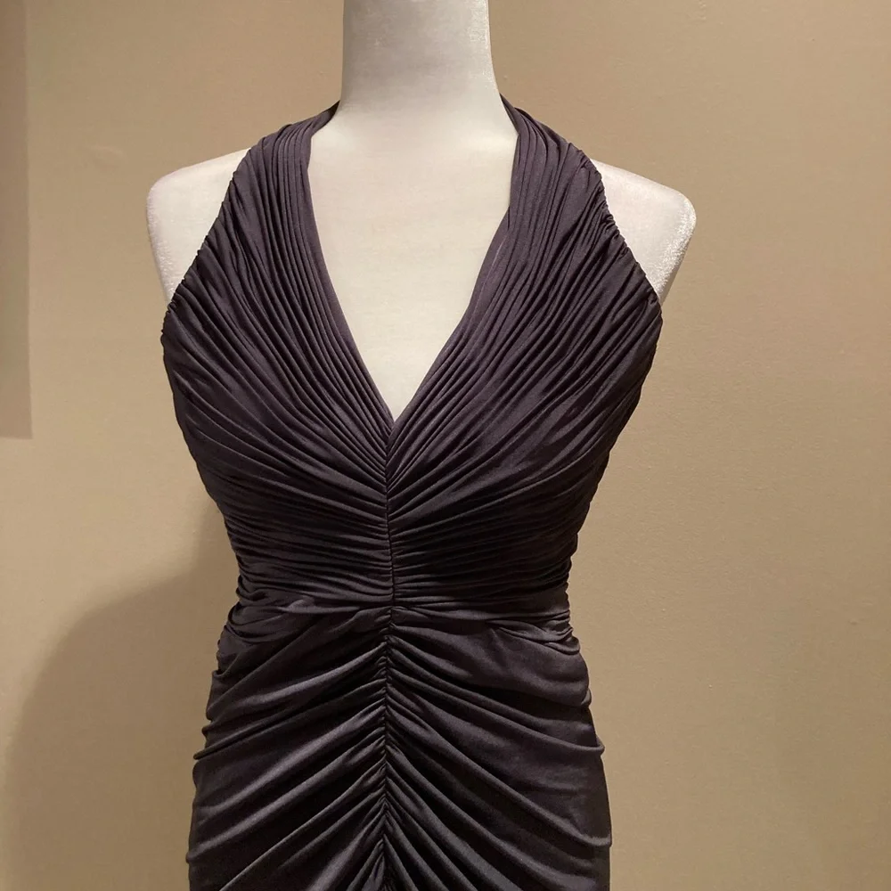 Cache Ruched Evening Gown - Picture 1 of 8
